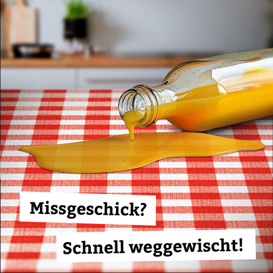 Tischdecke Manhattan Avanti rot-weiß image number null